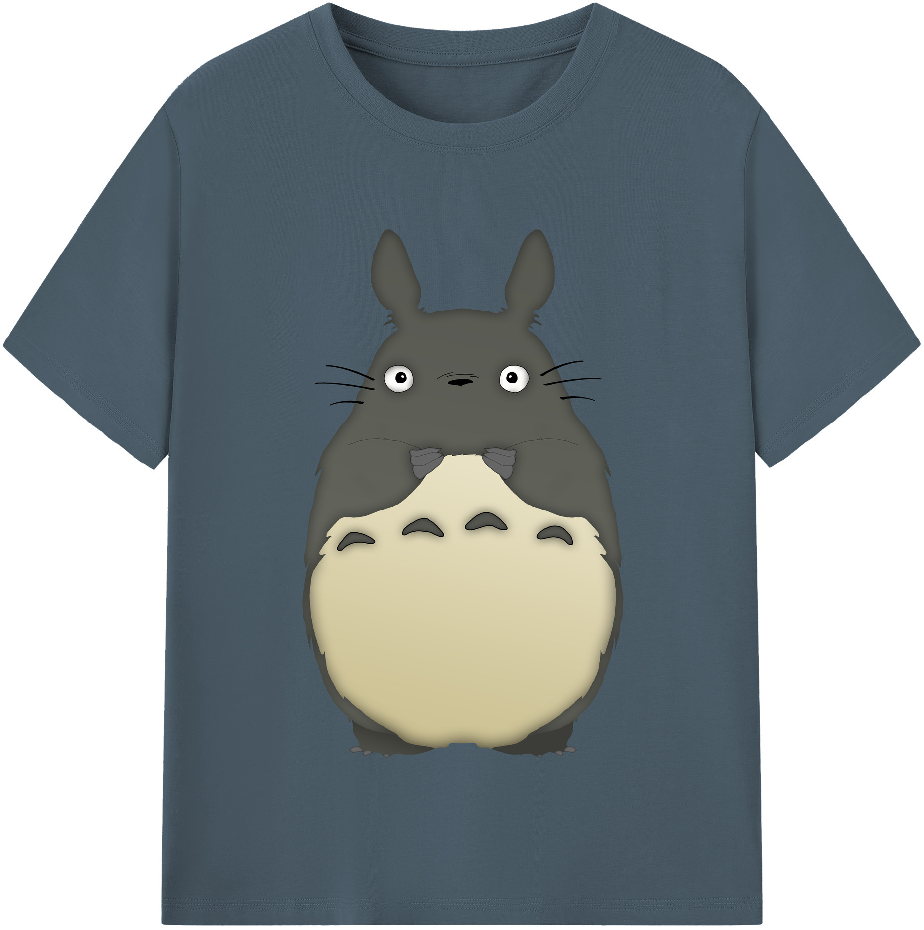 （画像用） となりのトトロ 草壁メイ 草壁サツキ My Neighbor Totoro Satsuki Kusakabe Mei Kusakabe 綿100％半袖Tシャツ（フロントプリント）